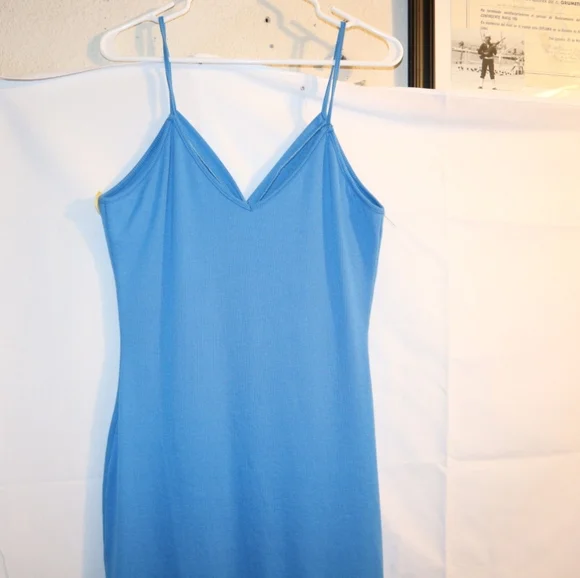 SNDYS REVOLVE Georgie Dress in Marlin Blue Size XL Stretch Sexy - Picture 9 of 13